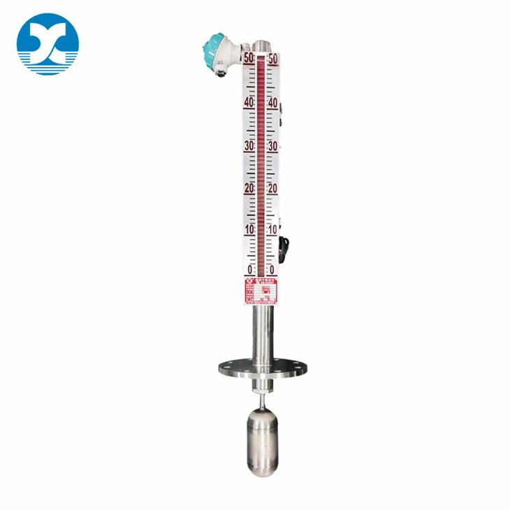 Top Mounted Stainless Steel Magnetic Level Gauge